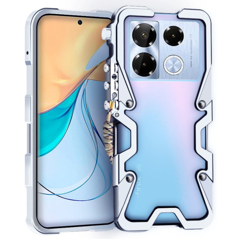 Coque Infinix Note 40 Pro Plus Design Bras Mécanique et Dissipation Thermique