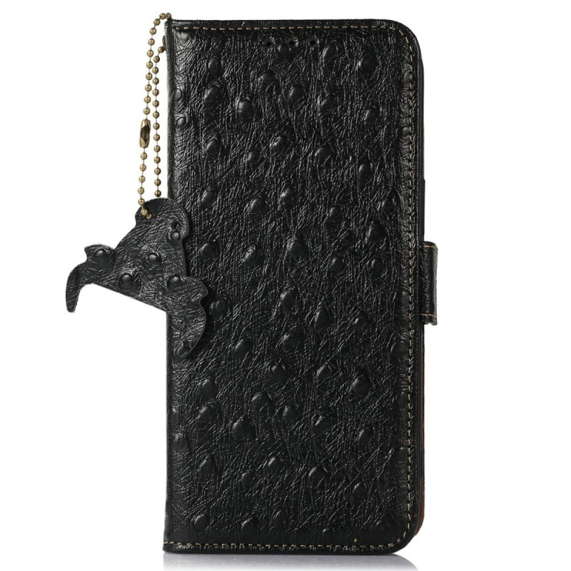 Housse OnePlus 15R Cuir Texturé avec Protection RFID
