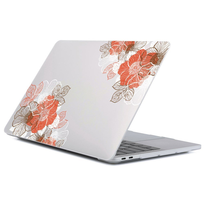 Coque MacBook Air 13’’ (2026) / (2025) / (2024) / (2022) Florale Rouge