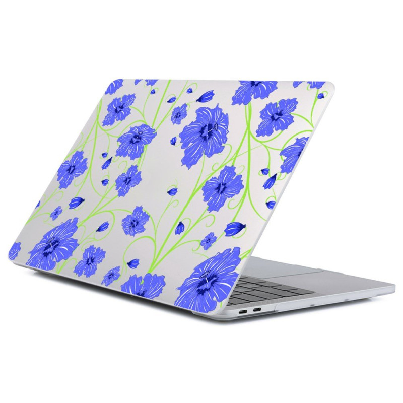 Coque MacBook Air 13’’ (2026) / (2025) / (2024) / (2022) Floralie Bleue