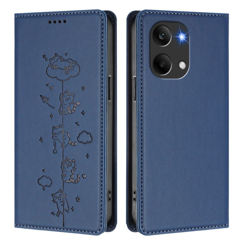 Flip Cover Poco X8 Pro Max Motif Chat