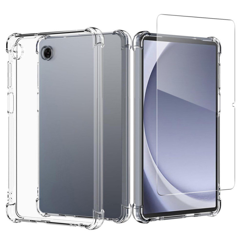 Coque Samsung Galaxy Tab A11 Plus / A9 Plus Transparente avec Protecteur Écran