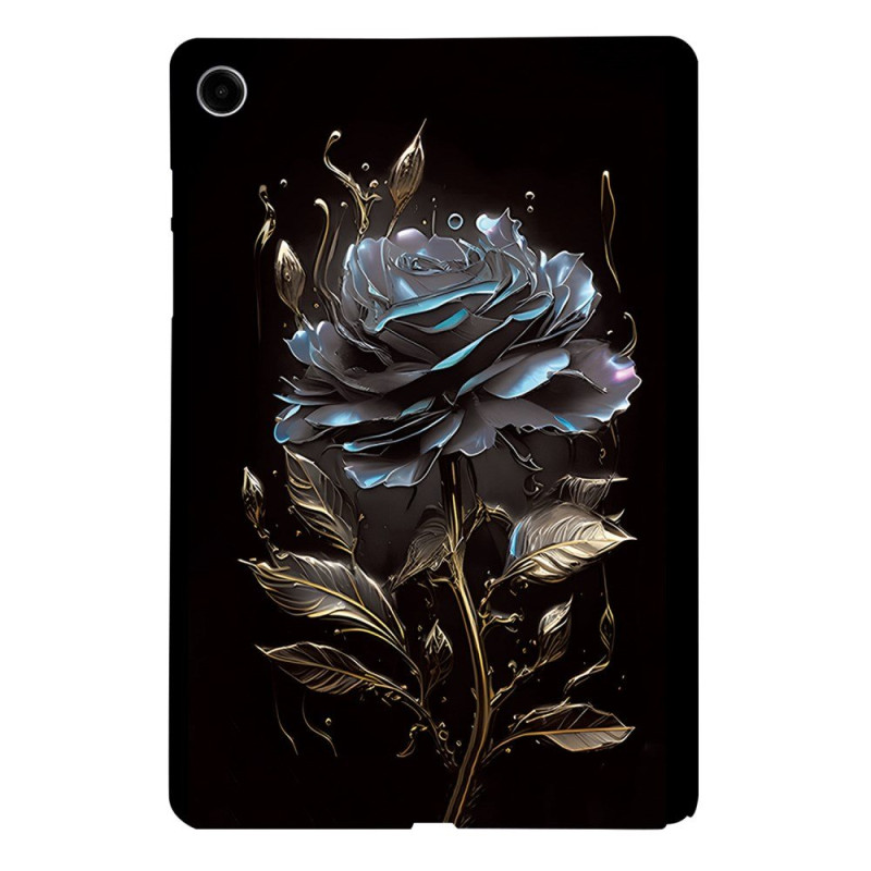 Coque Samsung Galaxy Tab A11 Plus Rose Noire
