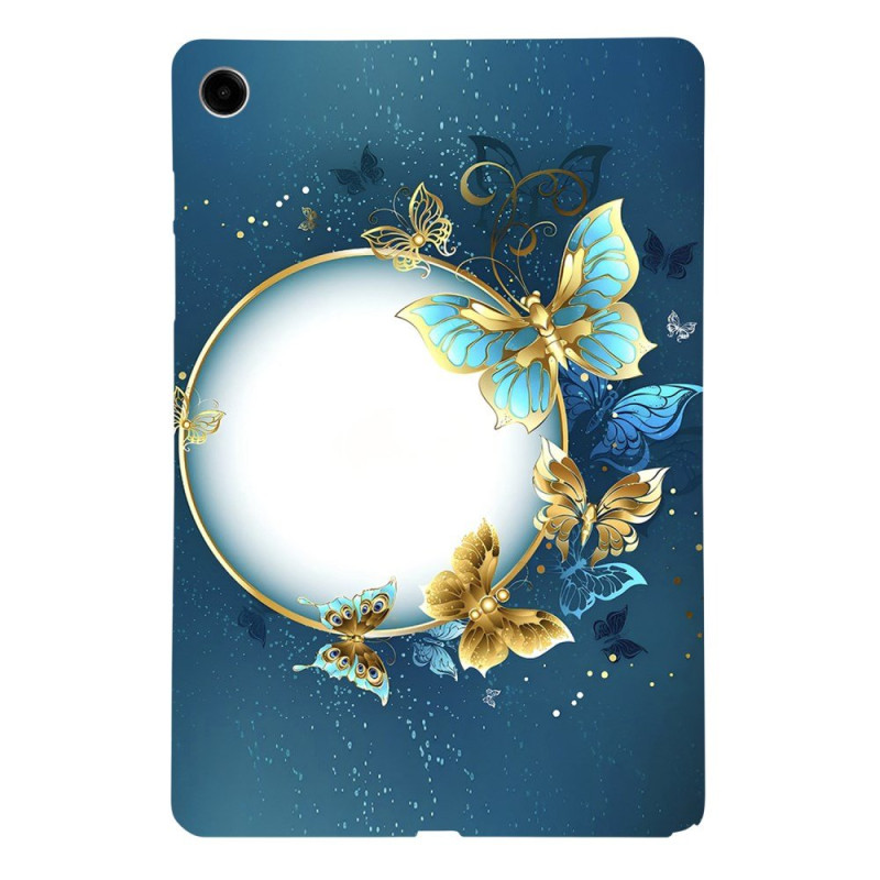 Coque Samsung Galaxy Tab A11 Plus Couronne de Papillons