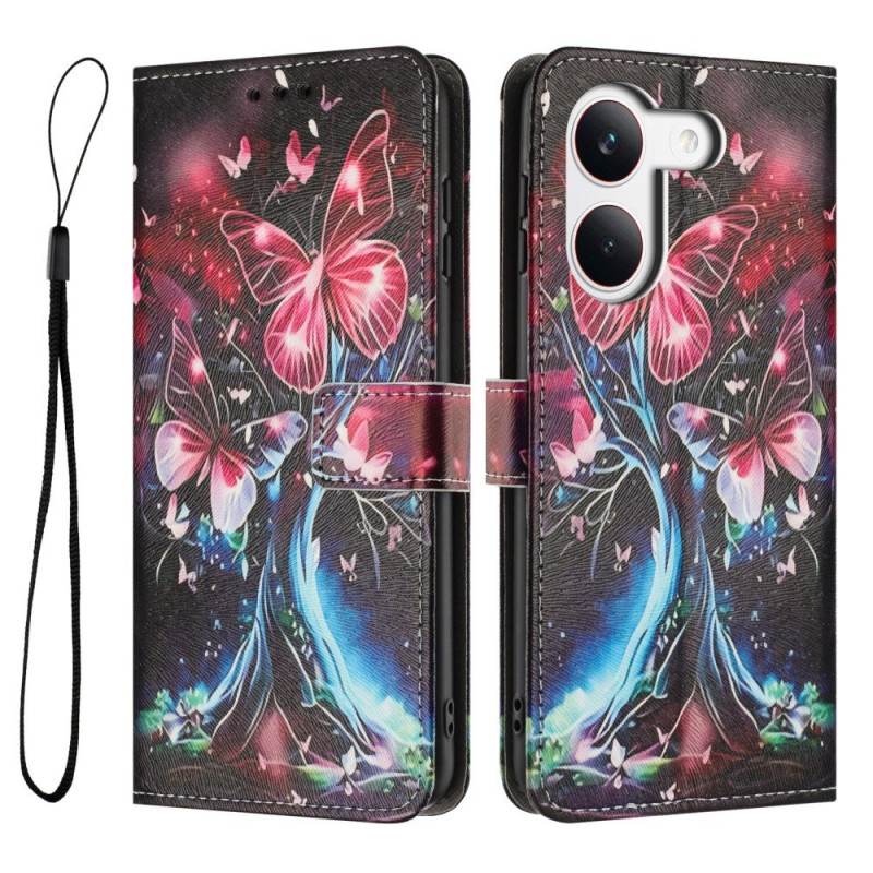 Housse Poco X8 Pro 5G Arbre aux Papillons