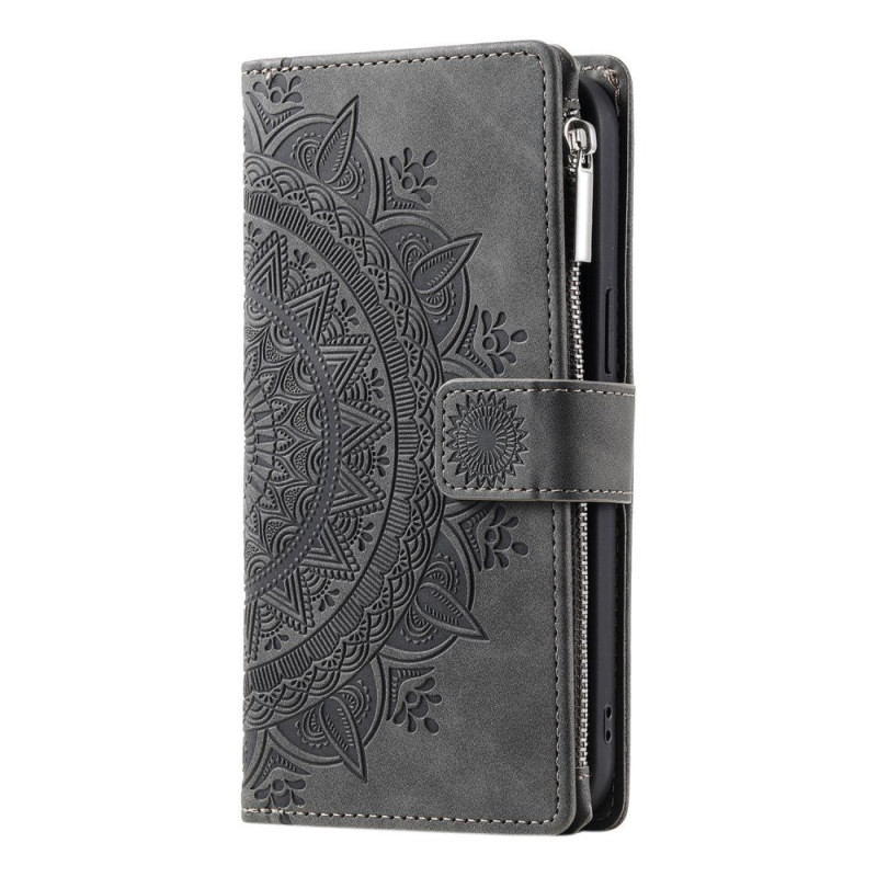 Housse Poco X8 Pro Max 5G Effet Daim Motif Mandala