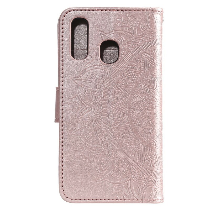 Housse Samsung Galaxy A40 Mandala Soleil Housse Samsung Galaxy A40 Mandala Soleil