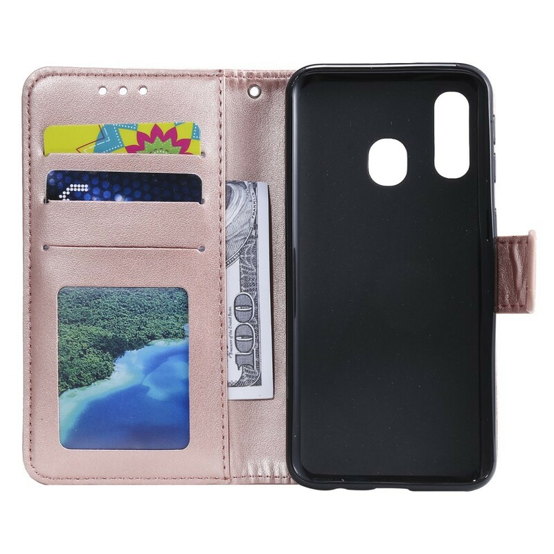 Housse Samsung Galaxy A40 Mandala Soleil Housse Samsung Galaxy A40 Mandala Soleil
