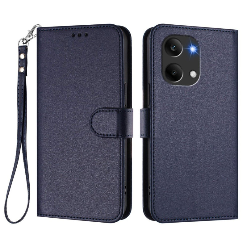 Housse Poco X8 Pro Max 5G Portefeuille à Lanière