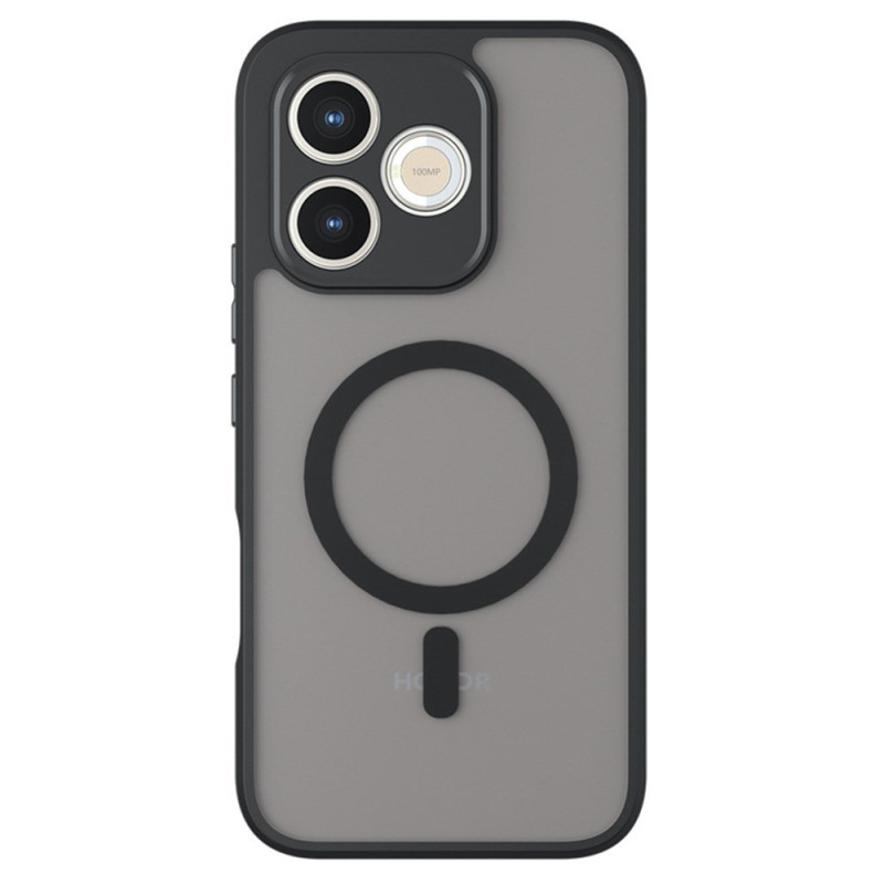Coque Honor 600 Lite Magnétique Noir Transparent Mat