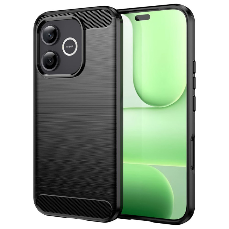 Coque Honor 600 Lite Fibre Carbone Brossée