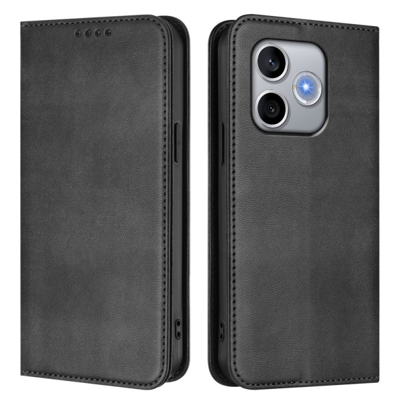 Flip Cover Honor 600 Lite Texture Rétro Anti-RFID