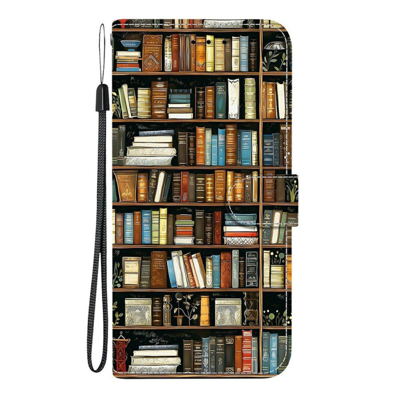 Housse Oppo A6 5G / A6X 5G / 4G Bibliothèque