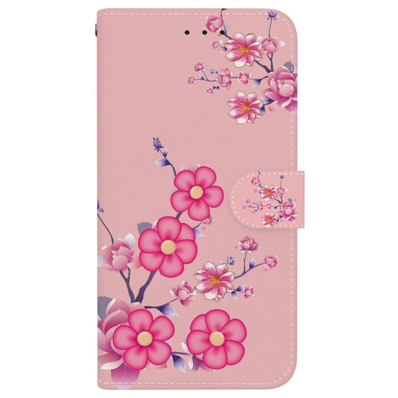 Housse Oppo A6 5G / A6X 5G / 4G Motif Sakura
