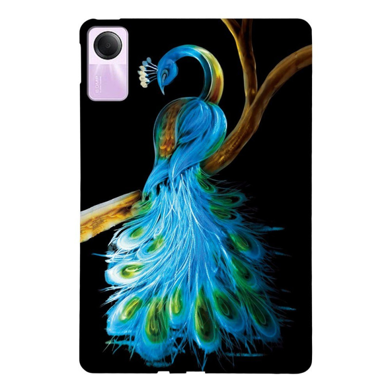 Coque Xiaomi Redmi Pad 2 Motif Paon
