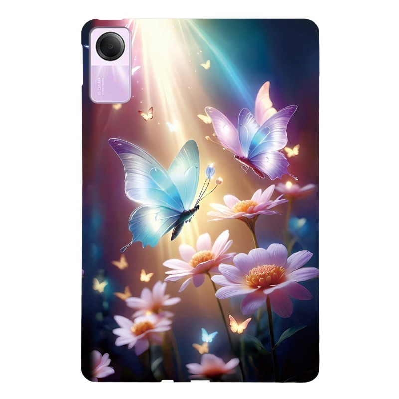 Coque Xiaomi Redmi Pad 2 Papillons Floraux