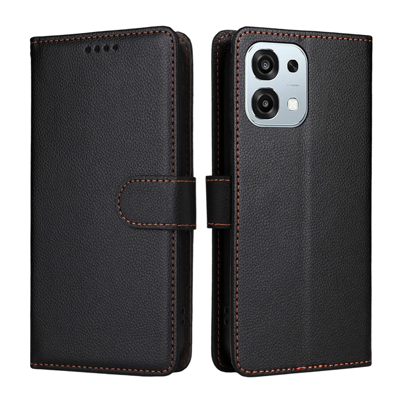 Housse Oppo A6 5G / A6X 5G / 4G Simili Cuir Uni (blocage RFID)