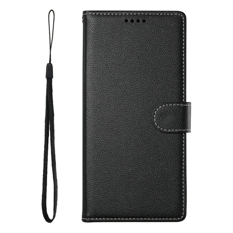 Housse Oppo A6X 5G / 4G Effet Cuir Uni