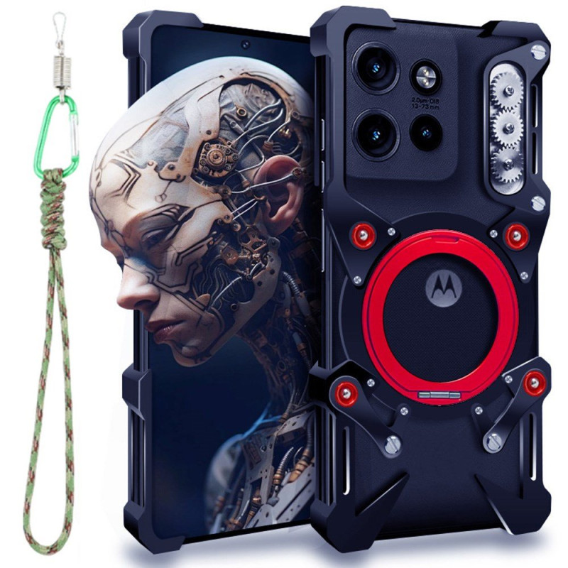 Bumper Motorola Edge 60 Neo / 50 Neo Anneau Rotatif et Dragonne