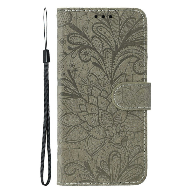 Housse Motorola Edge 60 Neo / 50 Neo Fleurs Dentelle
