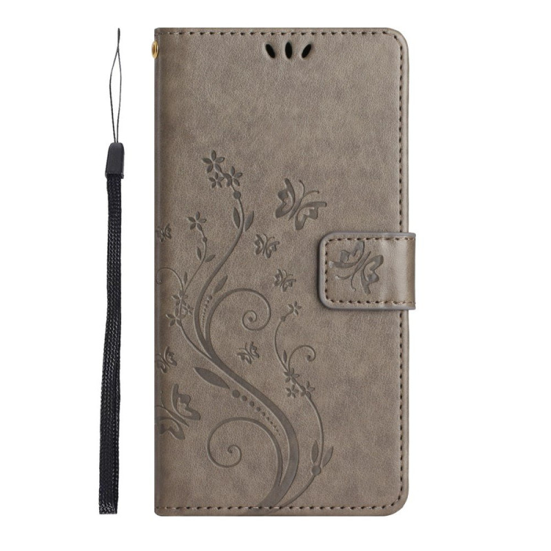 Housse Motorola Edge 60 Neo / 50 Neo Motif Papillons et Fleurs