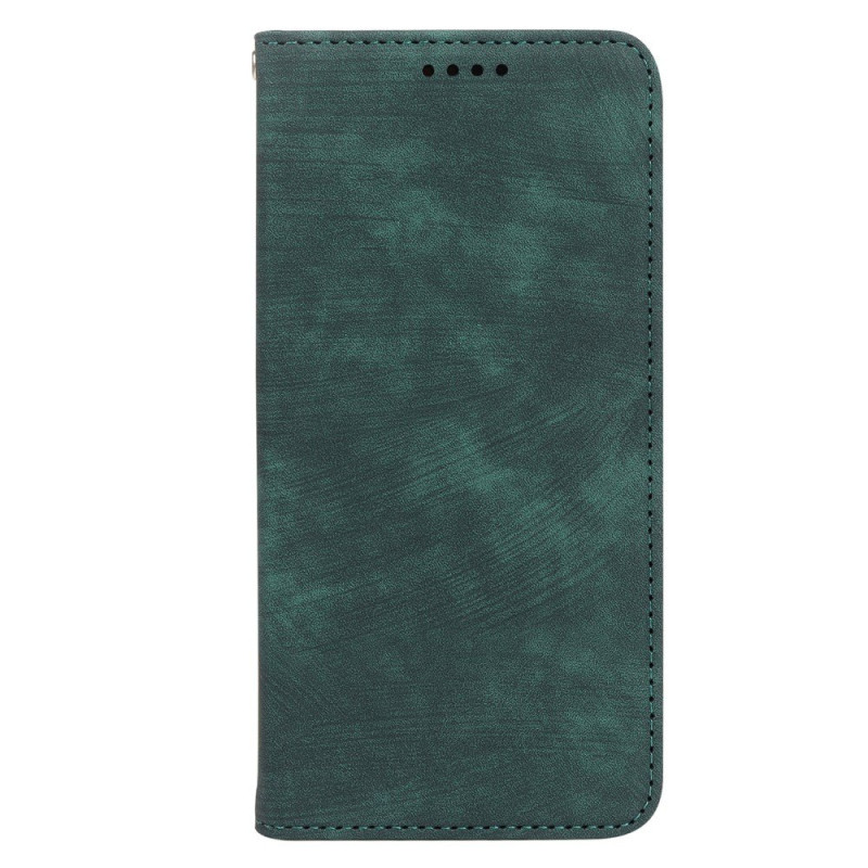 Flip Cover Motorola Edge 60 Neo / 50 Neo Effet Daim Vintage