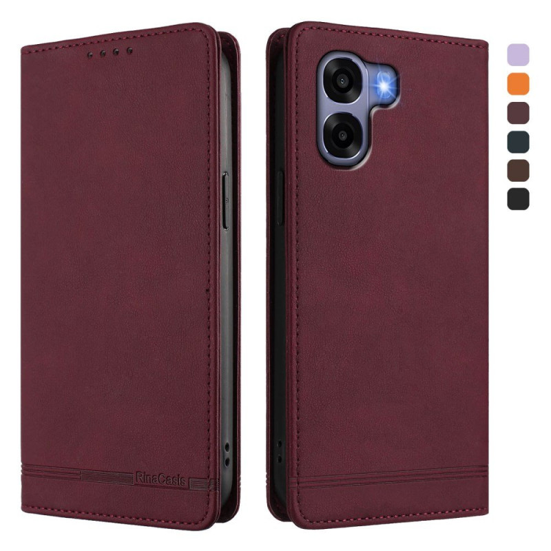 Flip Cover Oppo A6X 4G RINACASIS (blocage RFID)