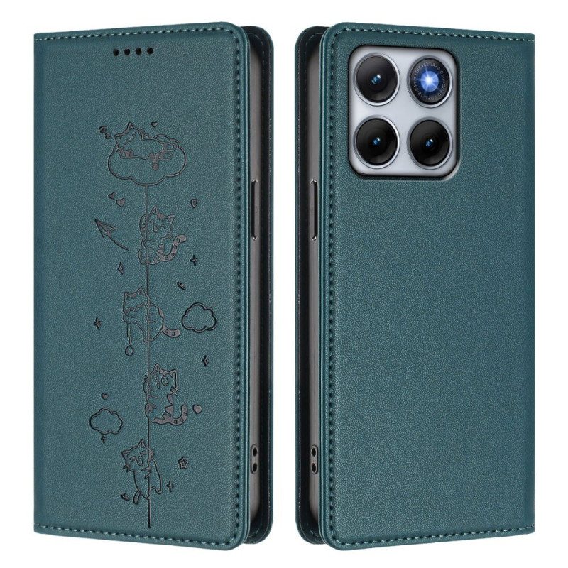 Flip Cover Motorola Edge 70 Fusion Design Chat (anti-RFID