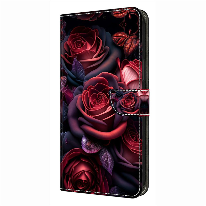 Housse Motorola Edge 70 Fusion Roses Noires