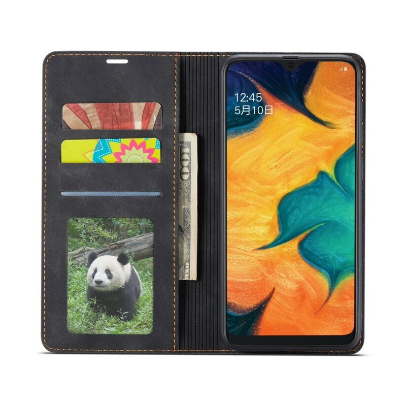 Housse Samsung Galaxy A40 Effet Cuir FORWENW Housse Samsung Galaxy A40 Effet Cuir FORWENW