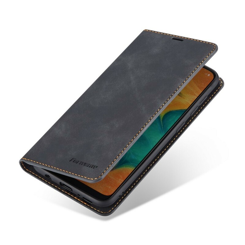 Housse Samsung Galaxy A40 Effet Cuir FORWENW Housse Samsung Galaxy A40 Effet Cuir FORWENW