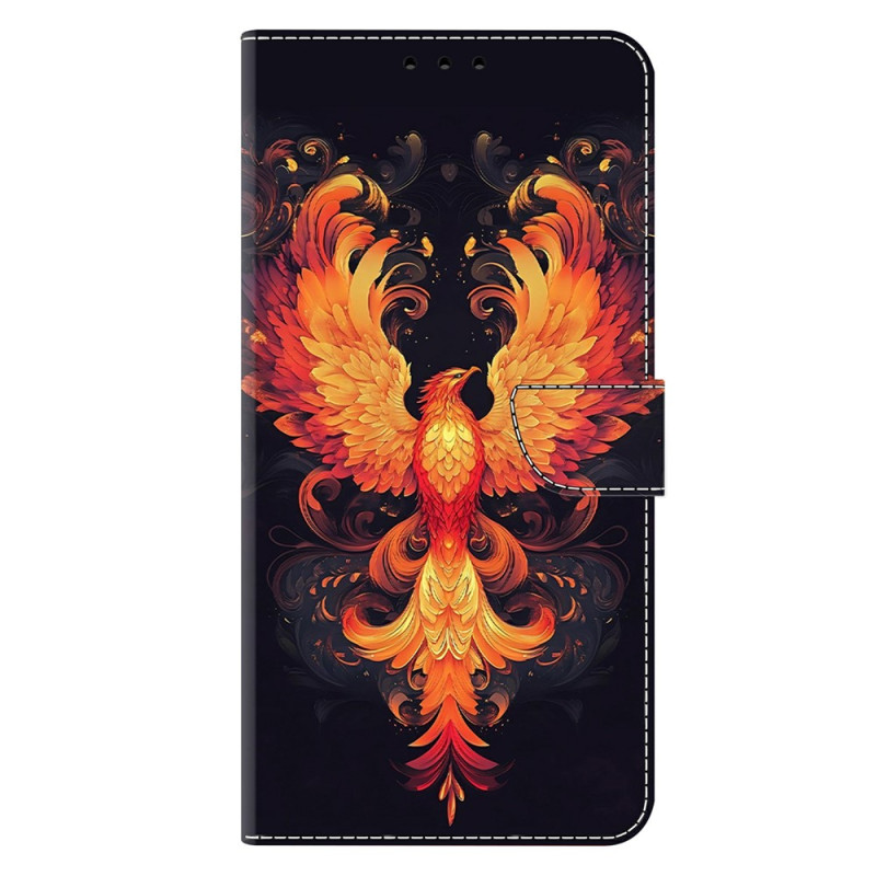 Housse Moto G77 / G67 Oiseau de Feu
