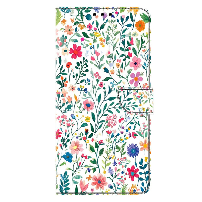 Housse Moto G77 / G67 Fleurs des Champs
