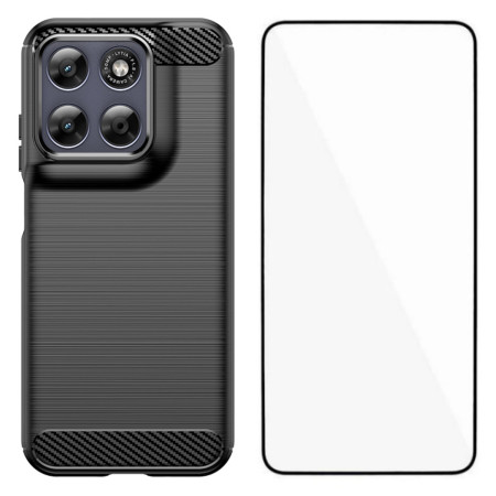 Coque Moto G77 / G67 Fibre...