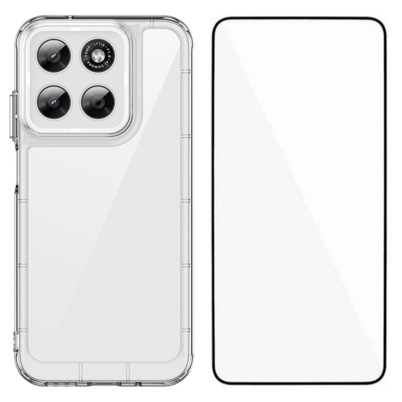 Coque Moto G77 / G67 Transparente avec Protecteur Écran
