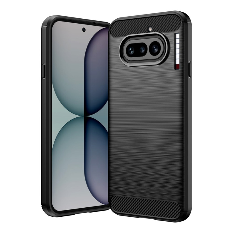 Coque Nothing Phone (4a) Pro Fibre Carbone Brossée