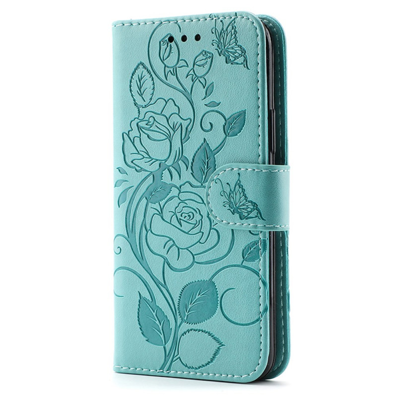 Housse Samsung Galaxy A27 5G Gravure Florale