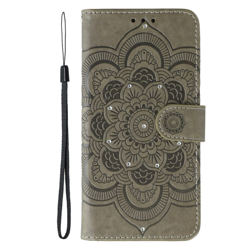 Housse Samsung Galaxy A27 5G Mandala Strass