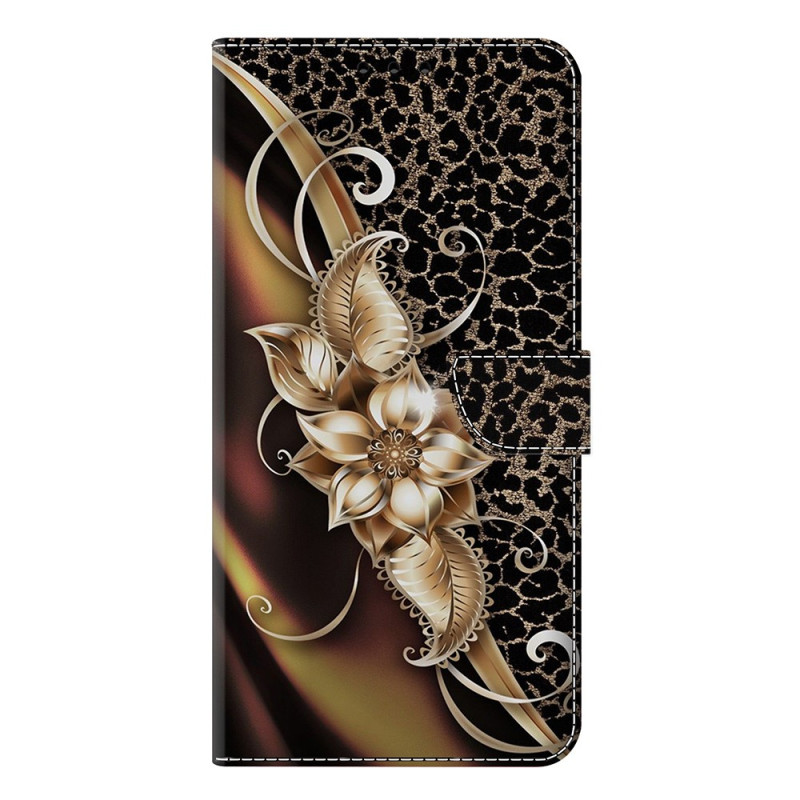 Housse Samsung Galaxy A27 5G Fleur Métal