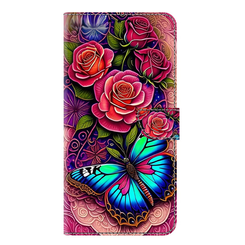 Housse Samsung Galaxy A27 5G Papillon Multicolore