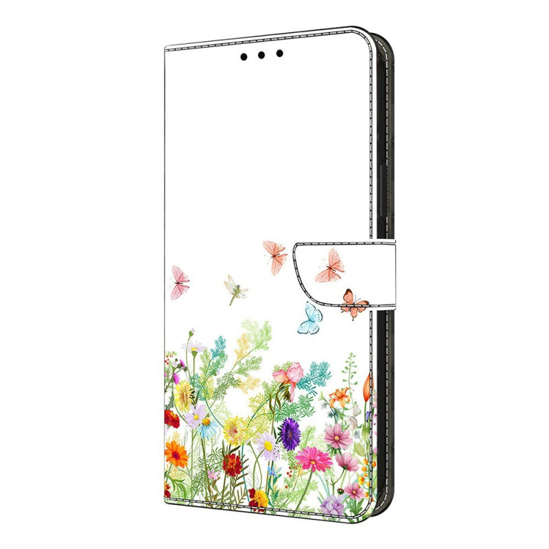 Housse Samsung Galaxy A27 5G Fleurs et Herbes