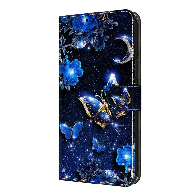 Housse Samsung Galaxy A27 5G Papillon Brillant