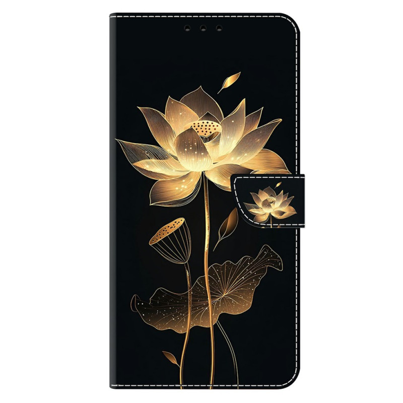 Housse Samsung Galaxy A27 5G Lotus Brodé