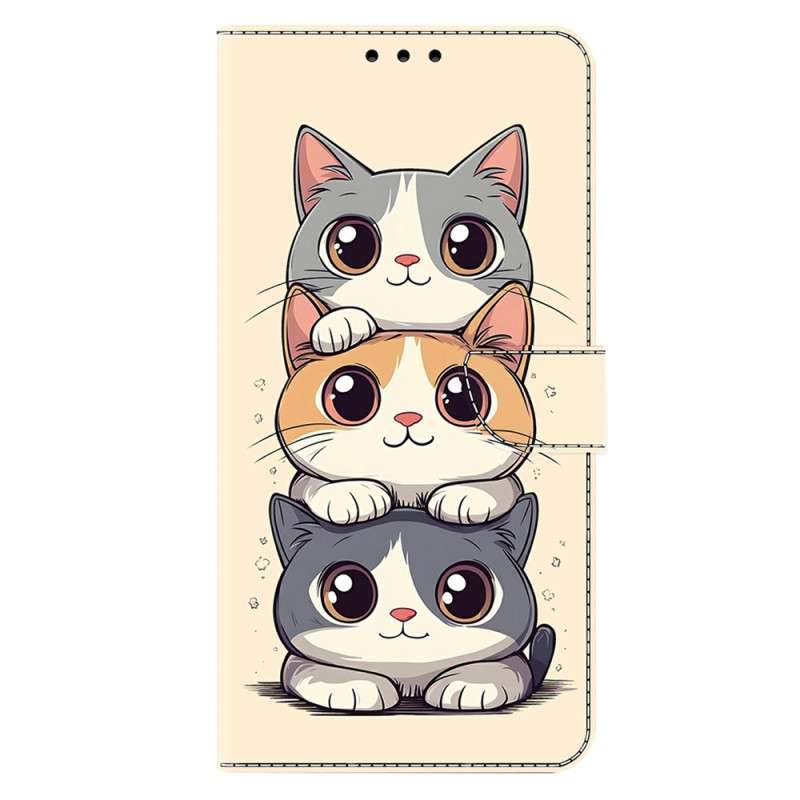 Housse Samsung Galaxy A27 5G Trois Chats