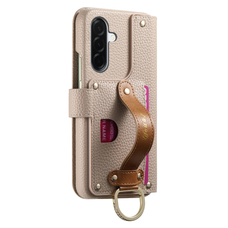 Housse Samsung Galaxy A27 5G Sangle Manuelle et Protection RFID