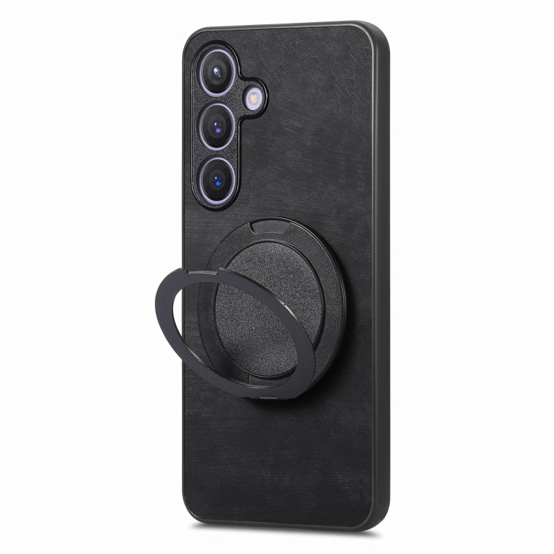 Coque Samsung Galaxy A27 5G Style Rétro avec Anneau-Support