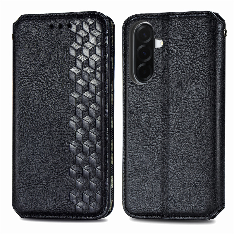 Flip Cover Samsung Galaxy A27 5G Effet Daim Frise