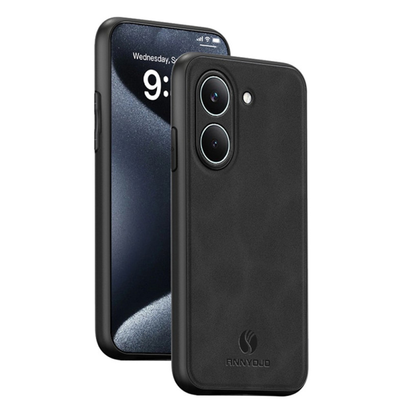 Coque Poco X8 Pro 5G Effet Cuir ANNYOJO