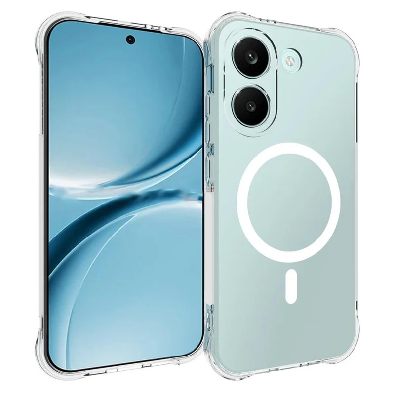Coque Xiaomi Poco X8 Pro 5G Magnétique Transparente avec Protecteur Écran