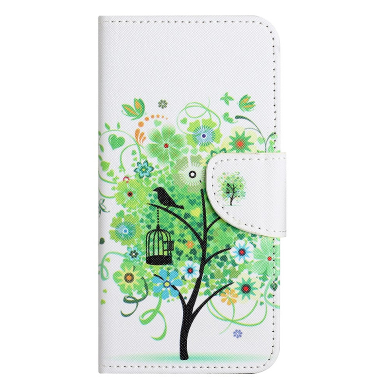 Housse Moto G67 Power / G57 Power Arbre Vert
